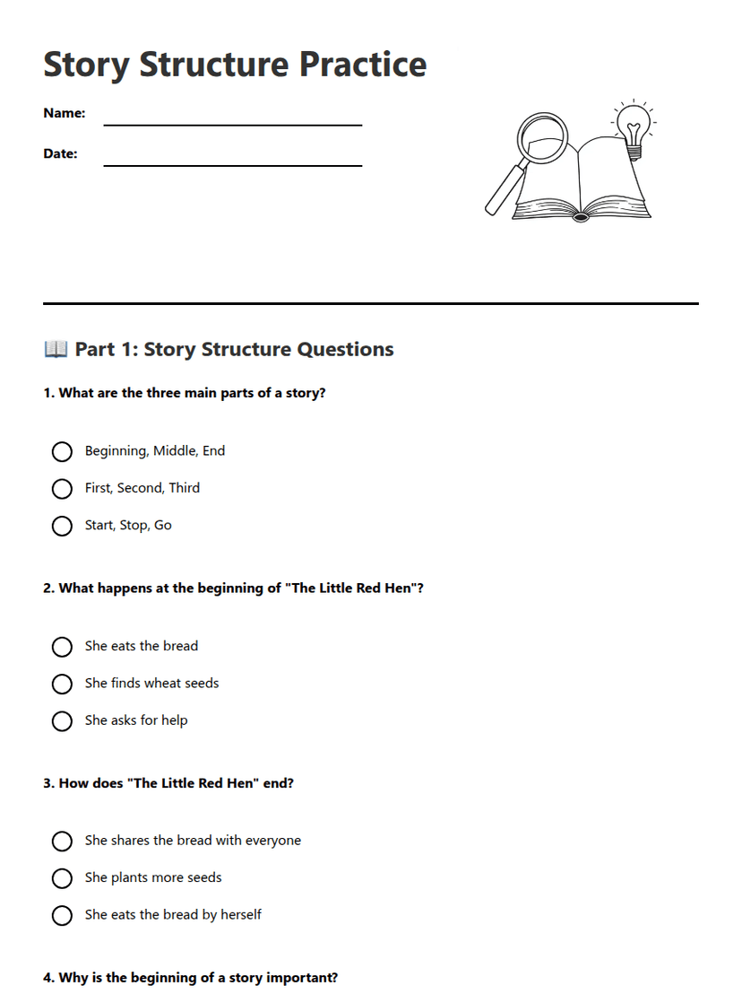 Story Structure Practice
