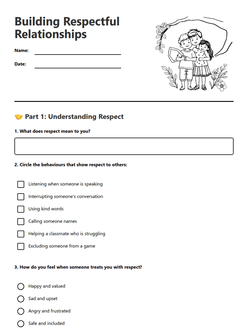 Building Respectful Relationships