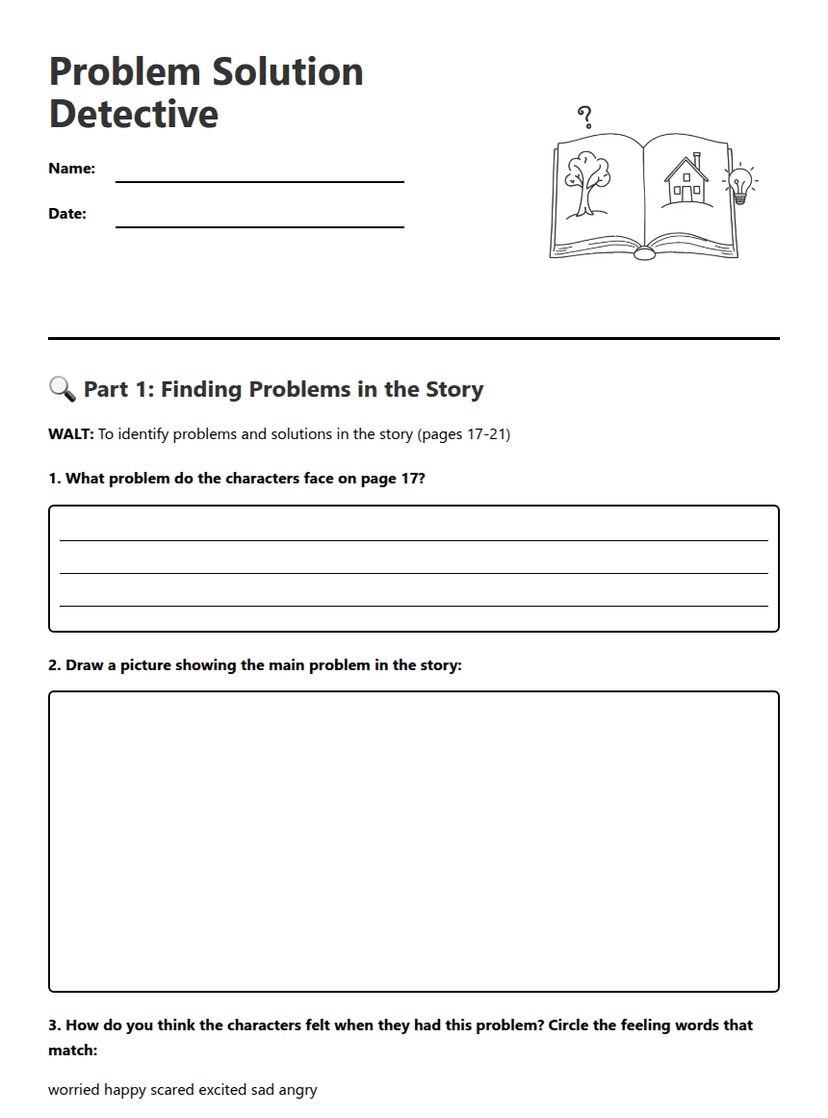 Problem Solution Detective