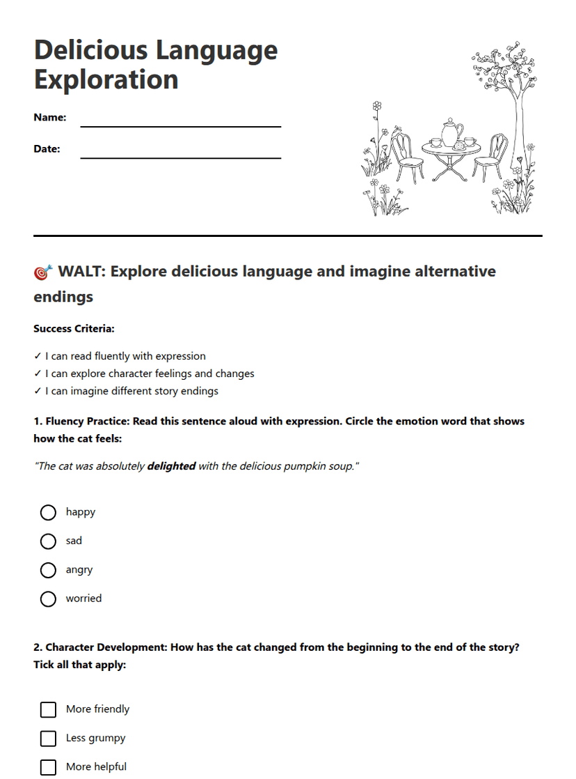 Delicious Language Exploration