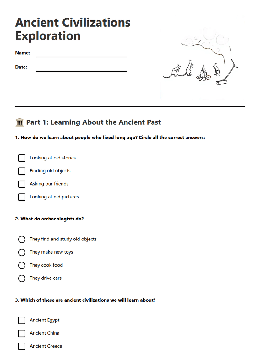 Ancient Civilizations Exploration