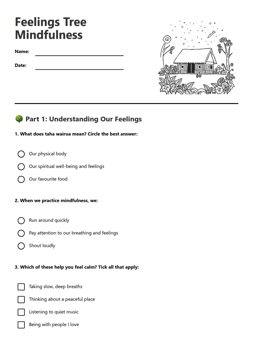 Feelings Tree Mindfulness