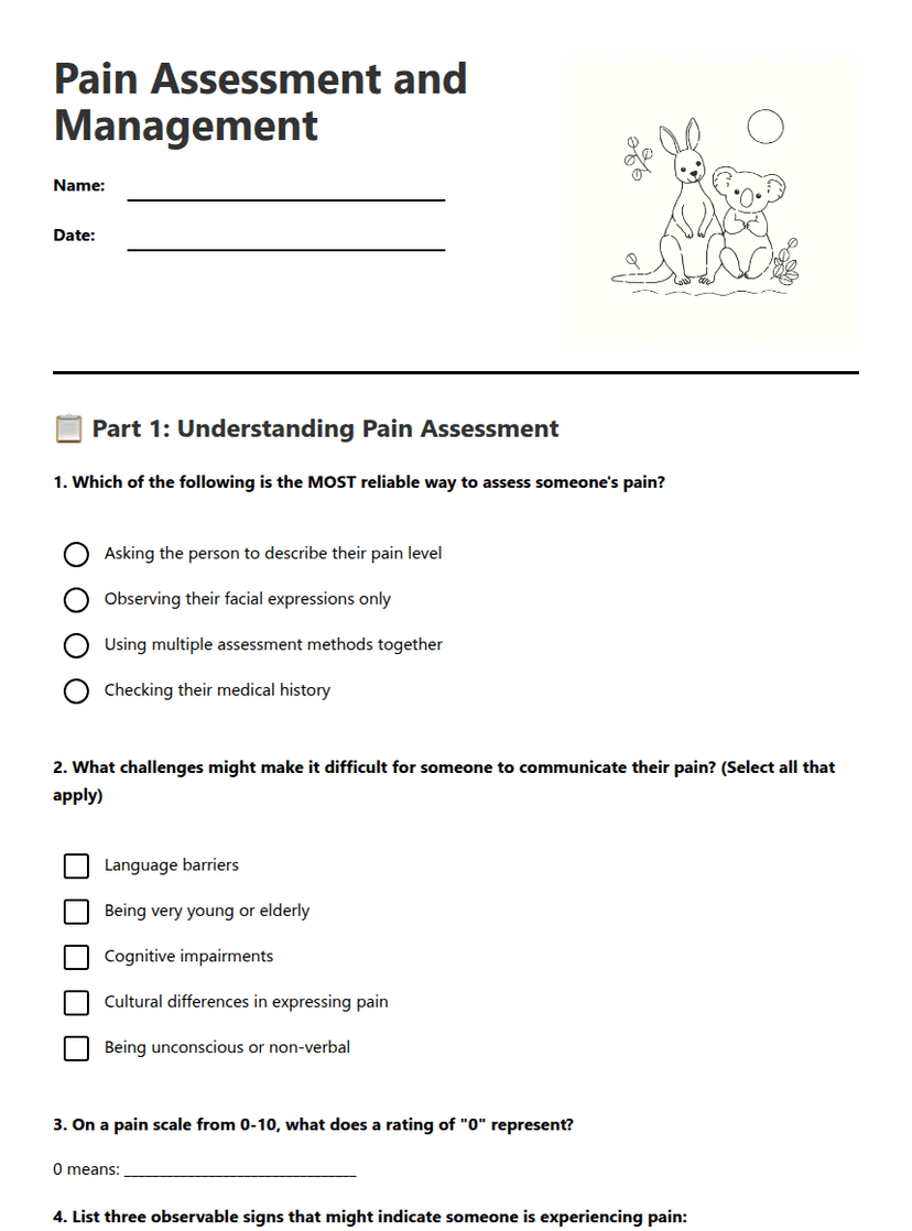 Pain Assessment and Management