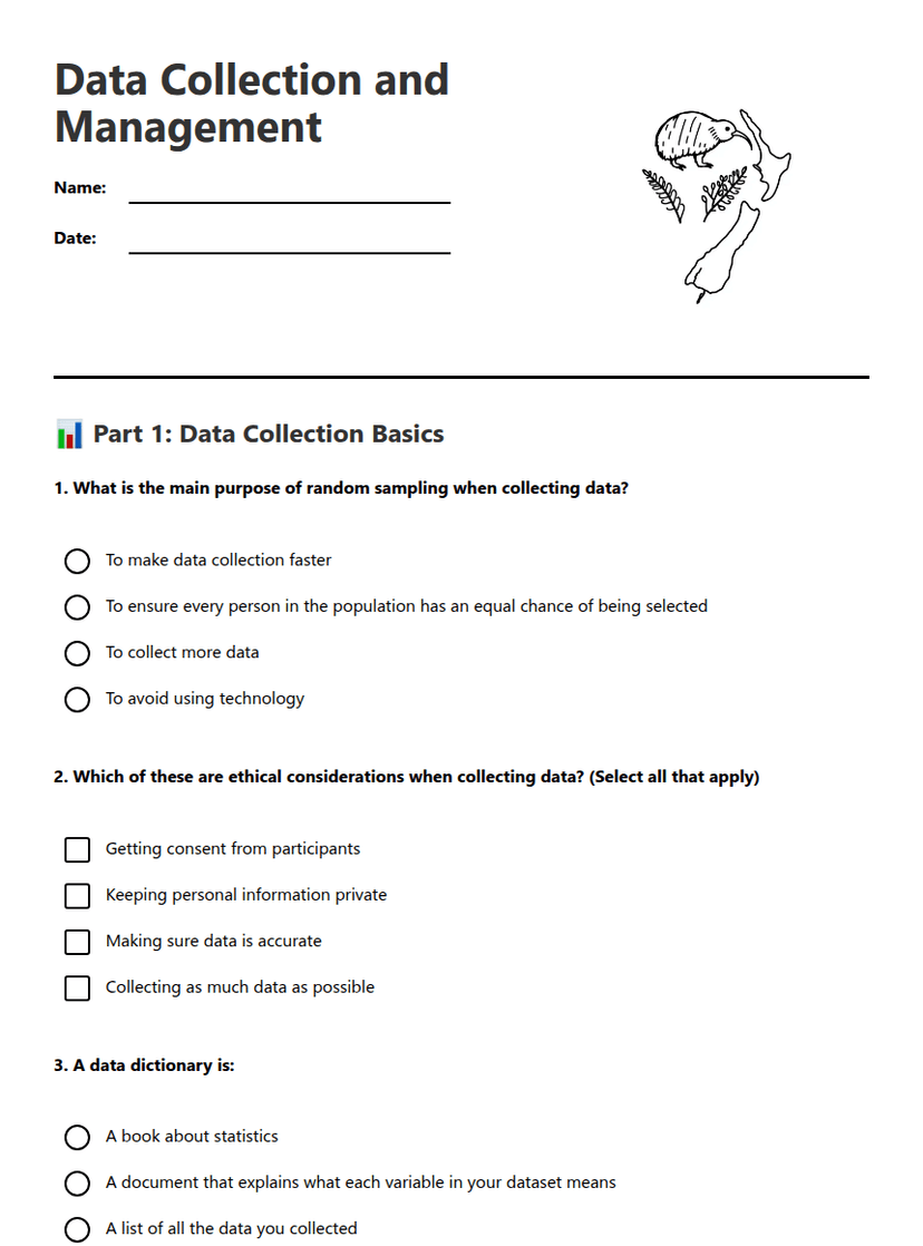 Data Collection and Management