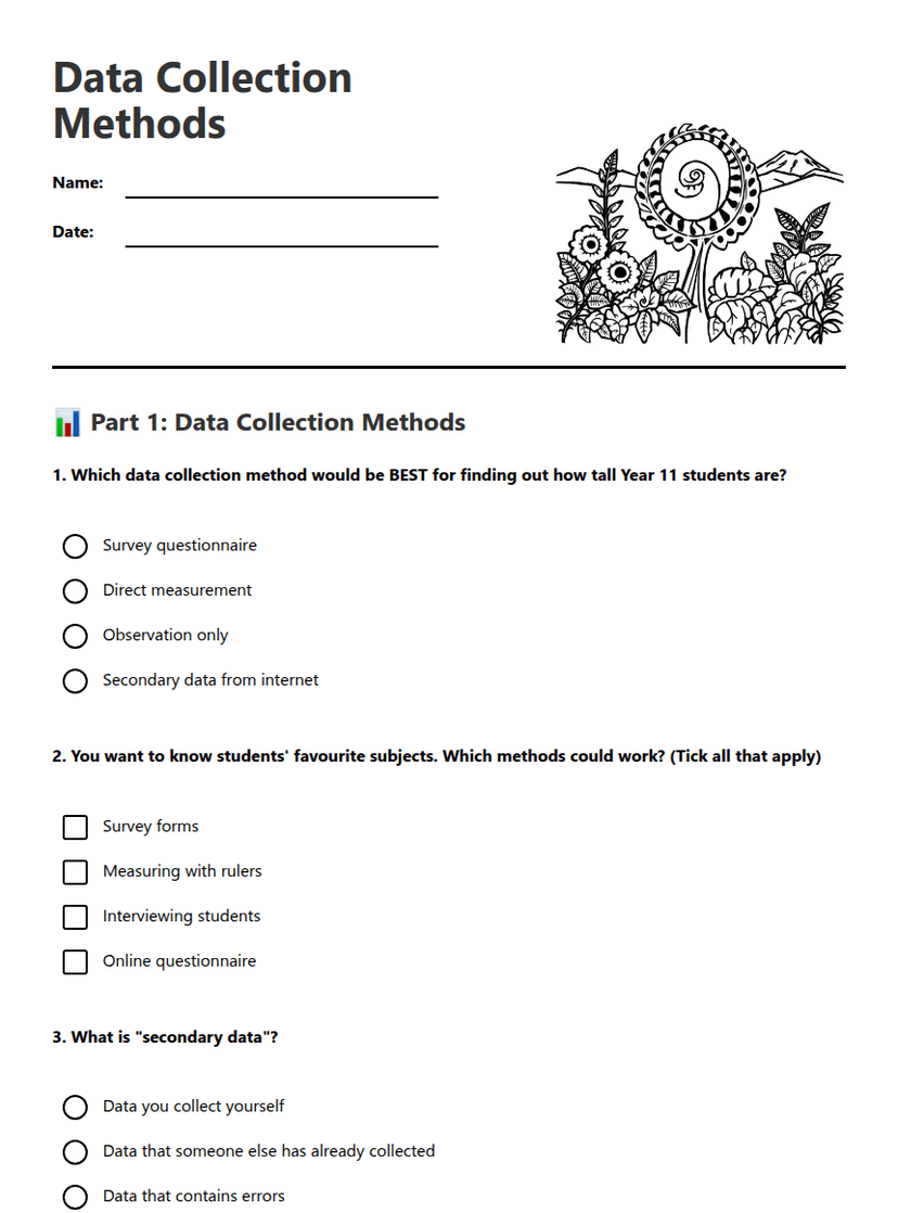 Data Collection Methods