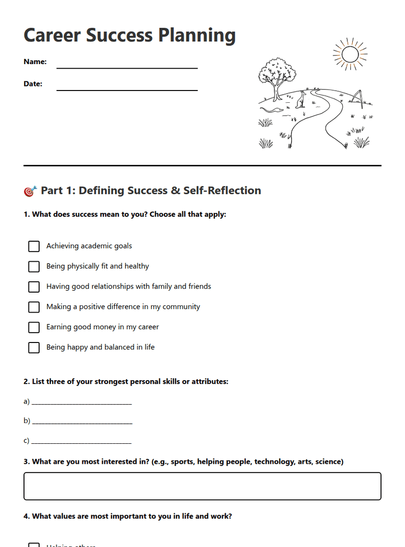 Career Success Planning