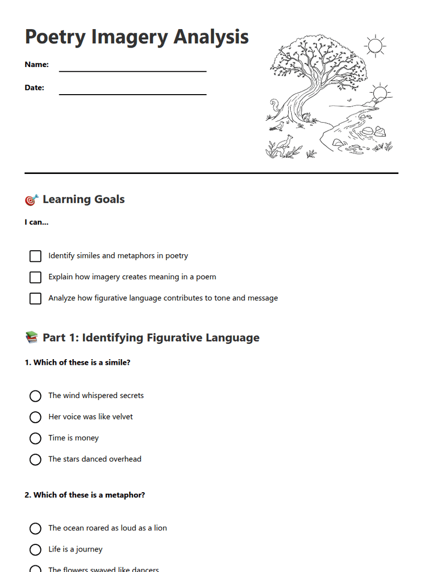 Poetry Imagery Analysis
