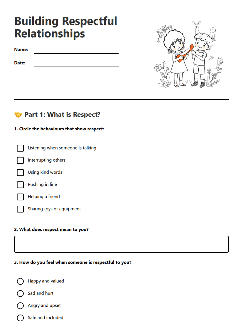 Building Respectful Relationships