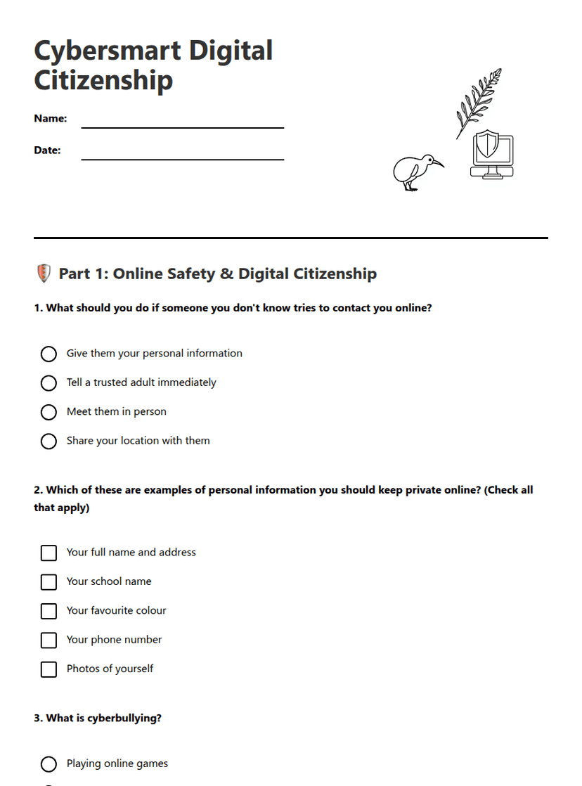 Cybersmart Digital Citizenship