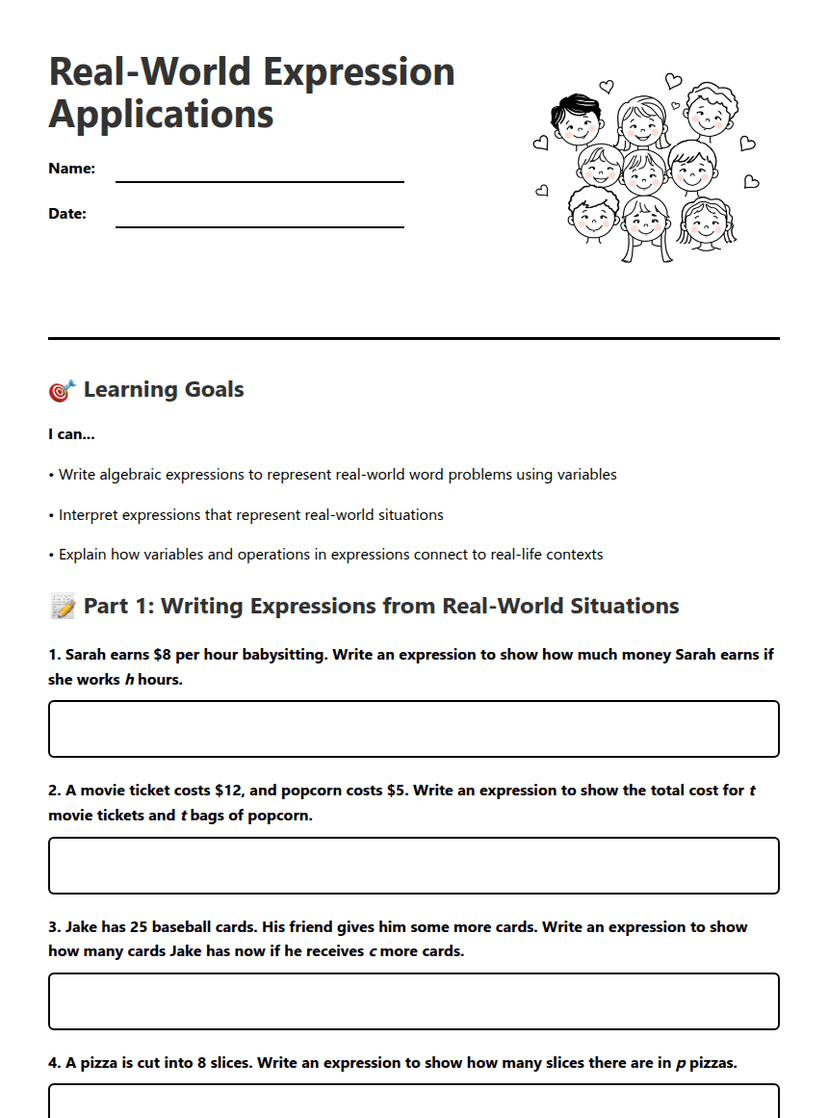 Real-World Expression Applications