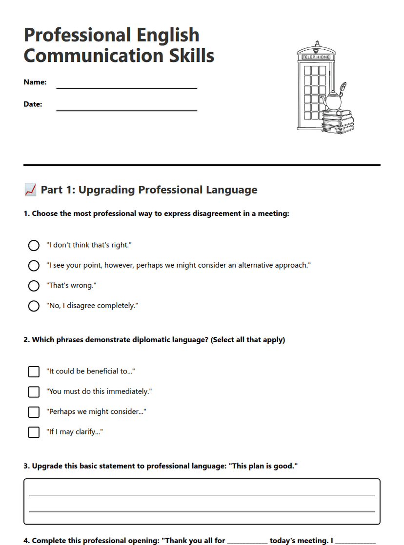Professional English Communication Skills