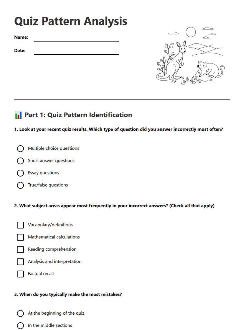 Quiz Pattern Analysis