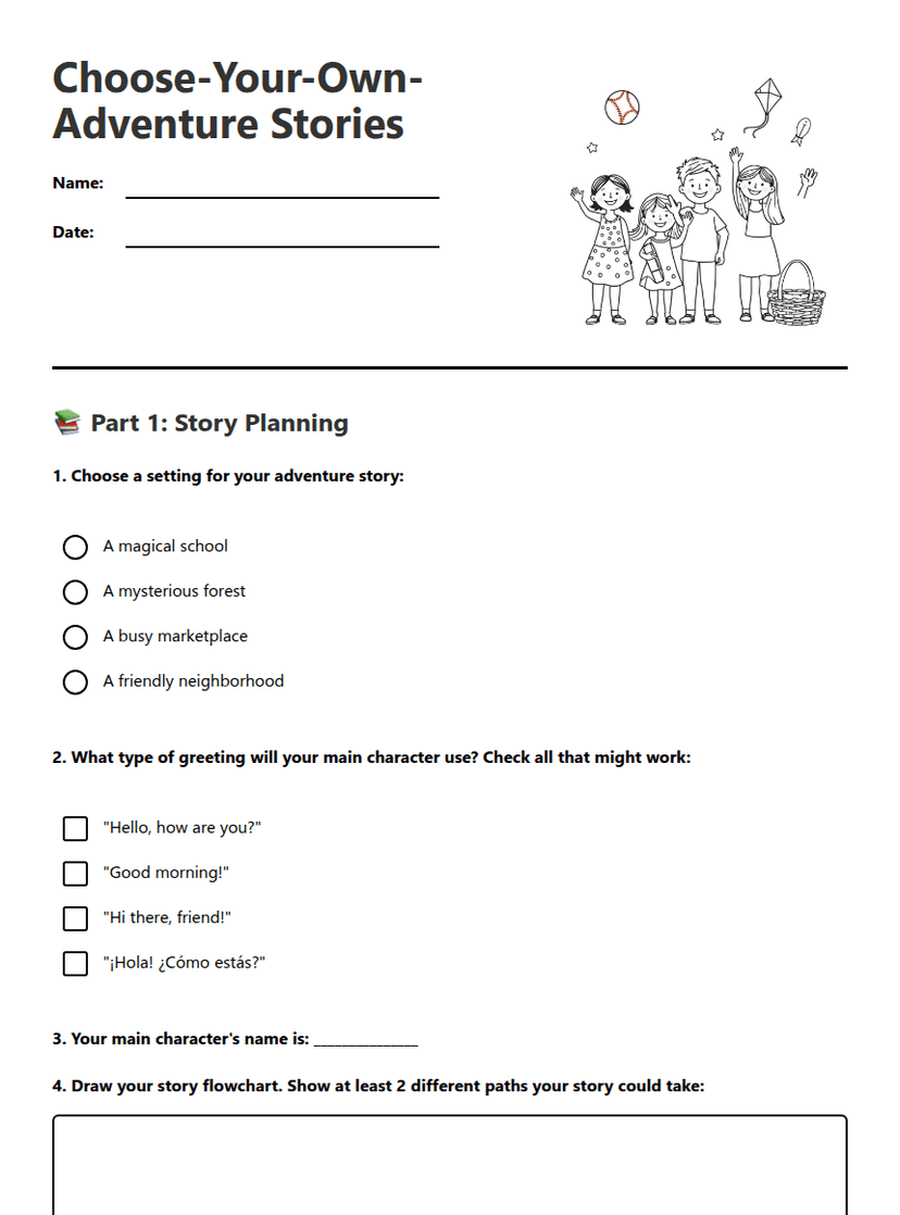 Choose-Your-Own-Adventure Stories