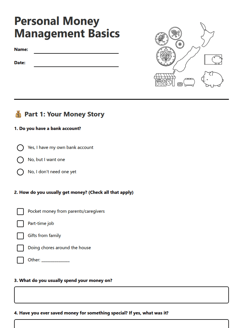 Personal Money Management Basics