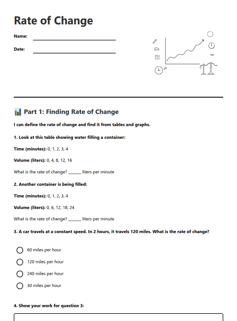 Rate of Change