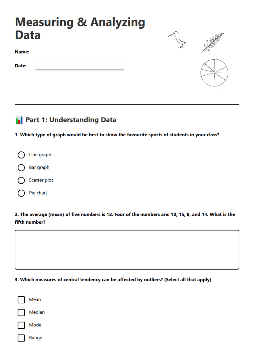 Measuring & Analyzing Data