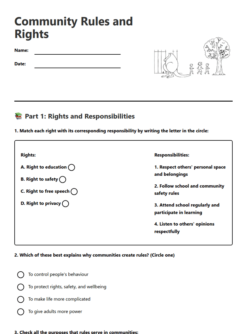 Community Rules and Rights