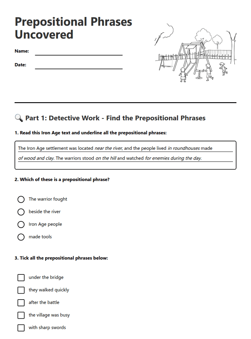 Prepositional Phrases Uncovered