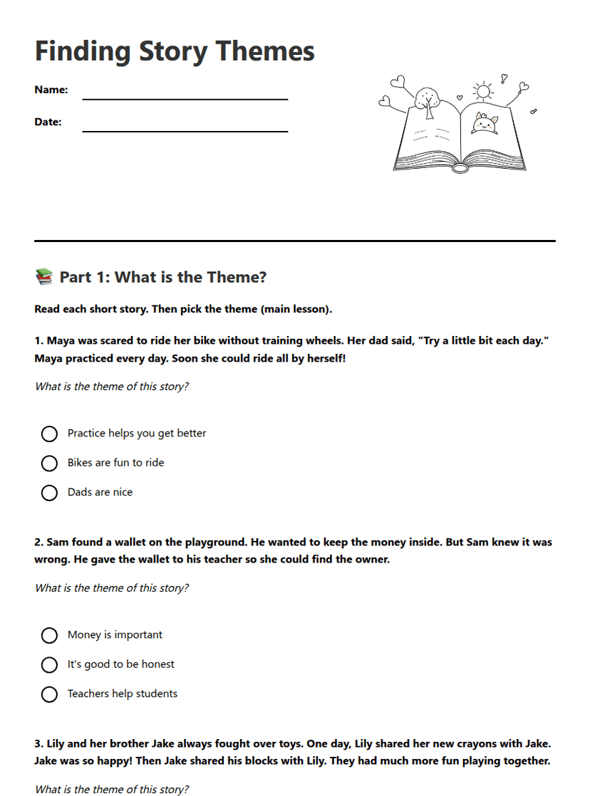 Finding Story Themes