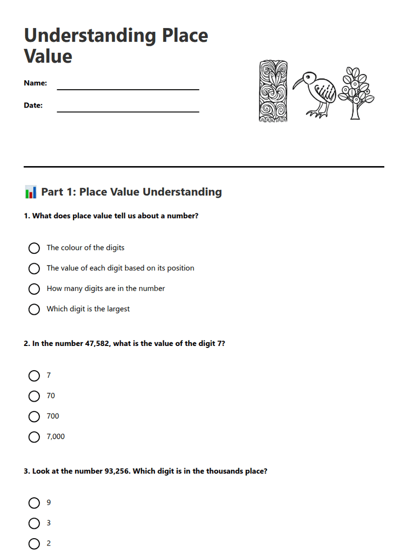 Understanding Place Value