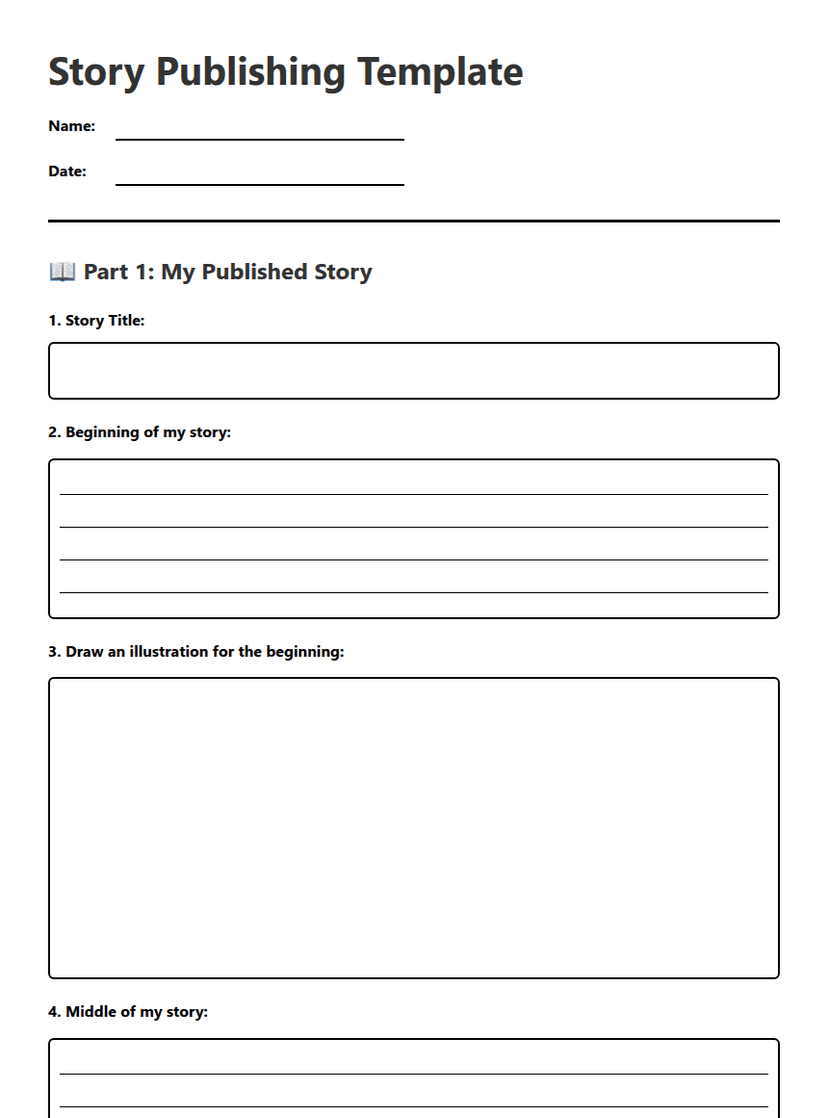Story Publishing Template