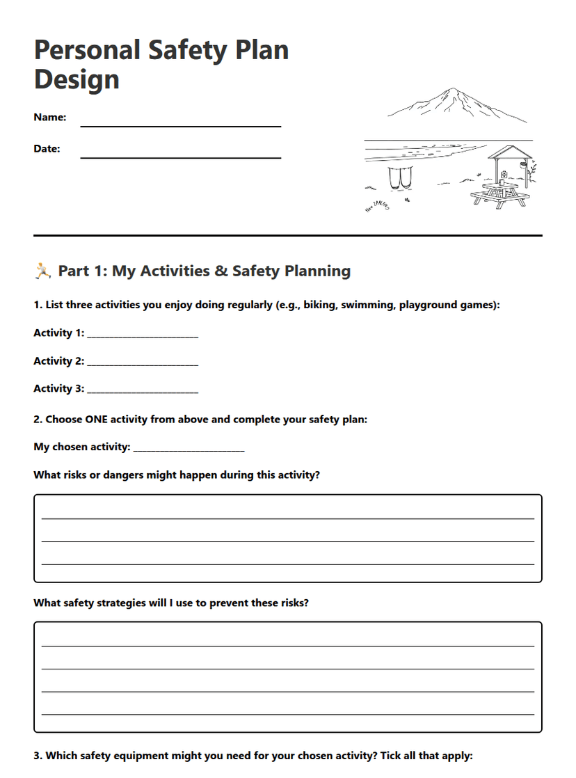 Personal Safety Plan Design