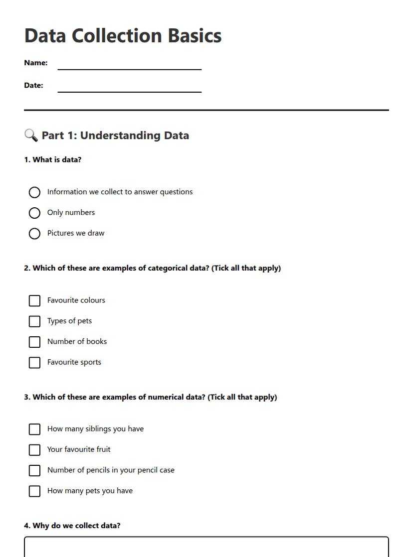 Data Collection Basics