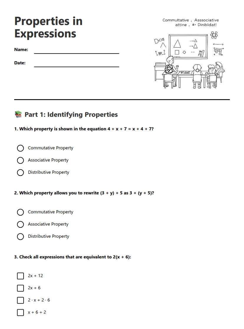 Properties in Expressions