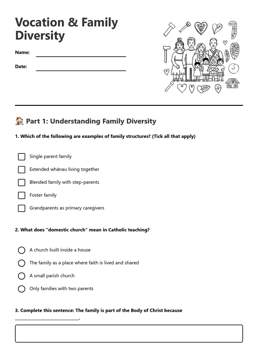 Vocation & Family Diversity