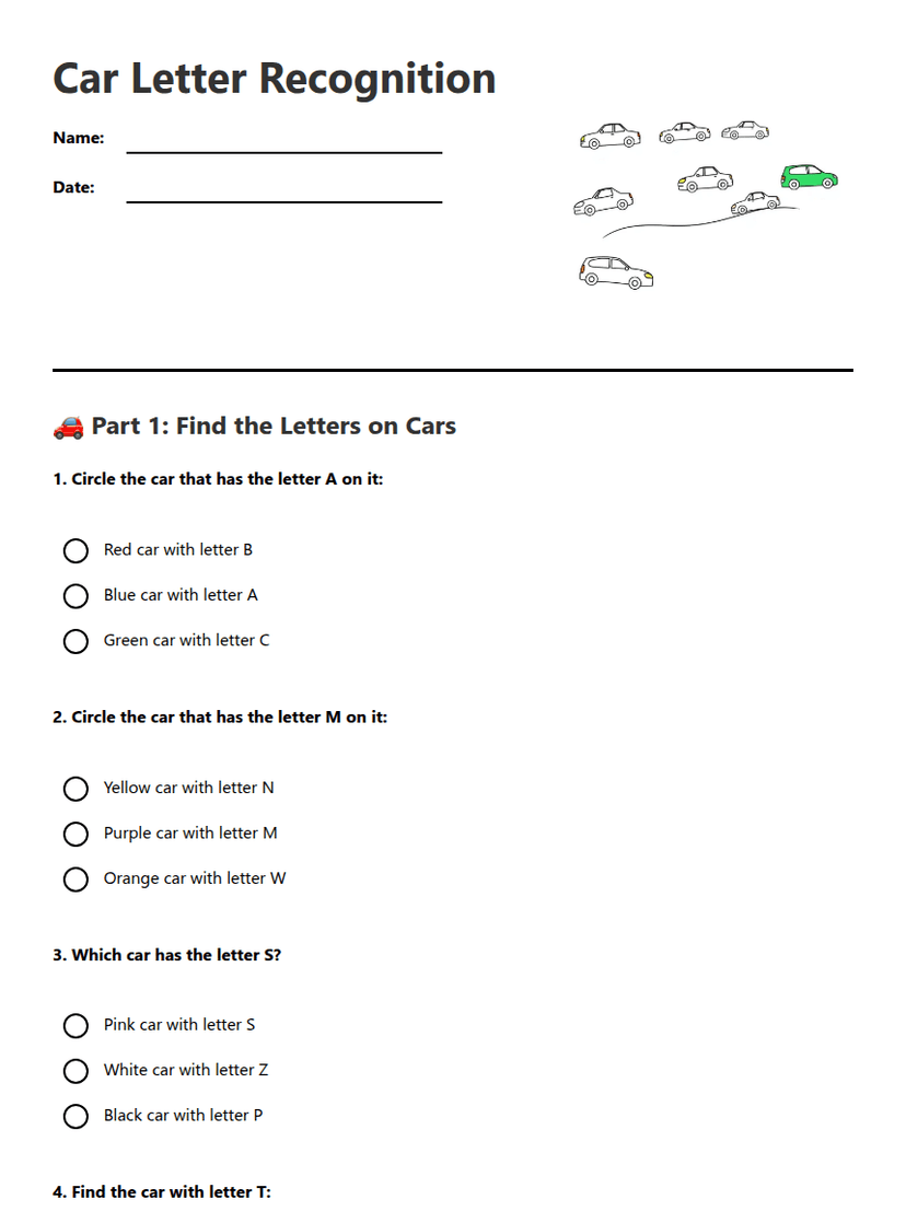 Car Letter Recognition