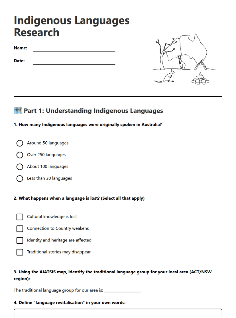 Indigenous Languages Research