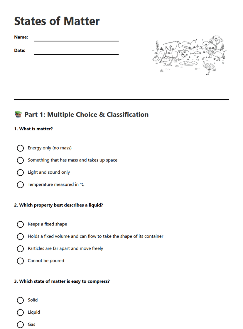 States of Matter