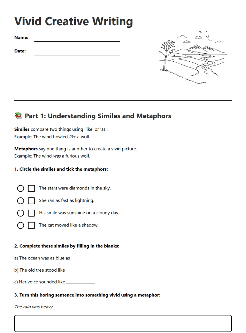 Vivid Creative Writing