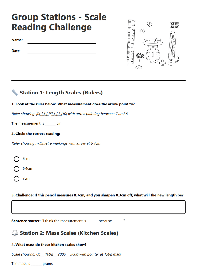 Group Stations Scale Challenge