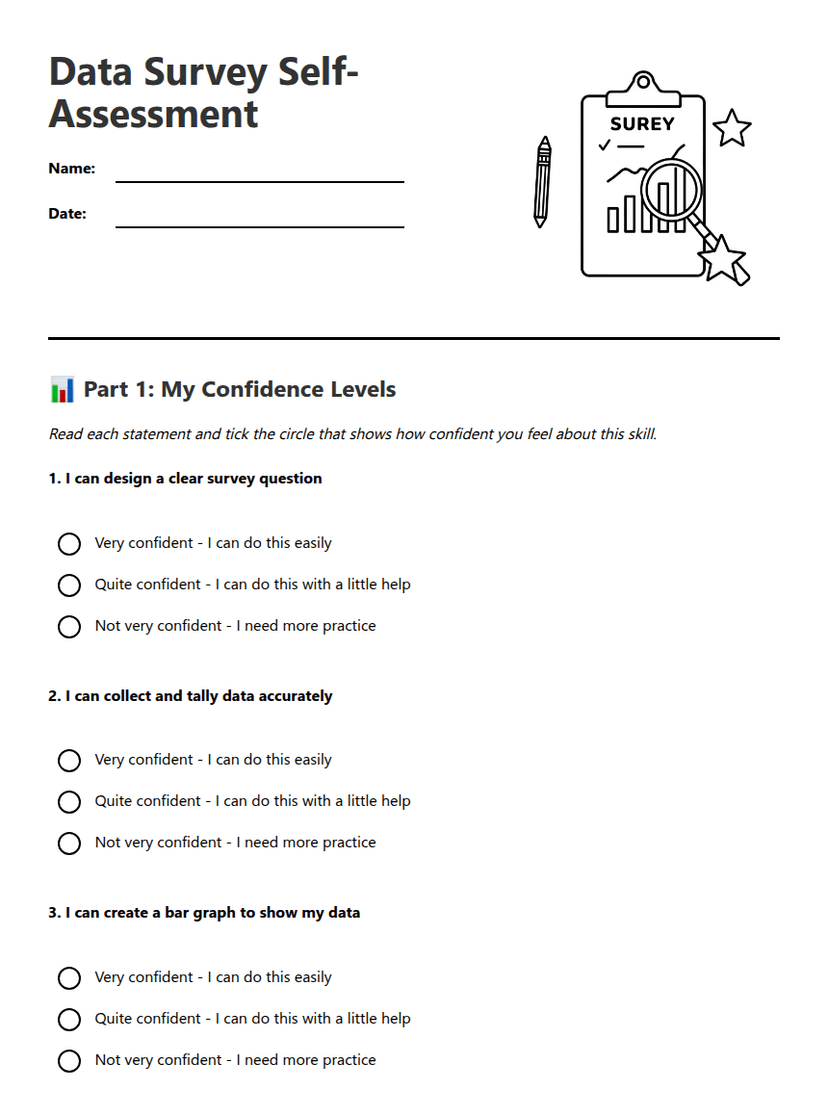 Data Survey Self-Assessment