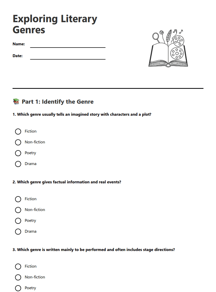 Exploring Literary Genres