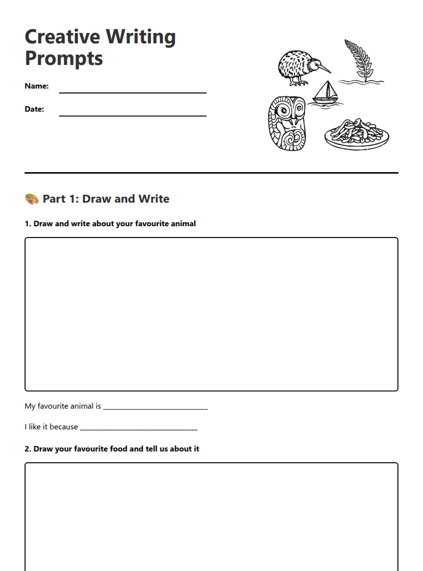 Creative Writing Prompts