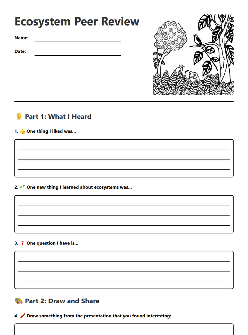 Ecosystem Peer Review
