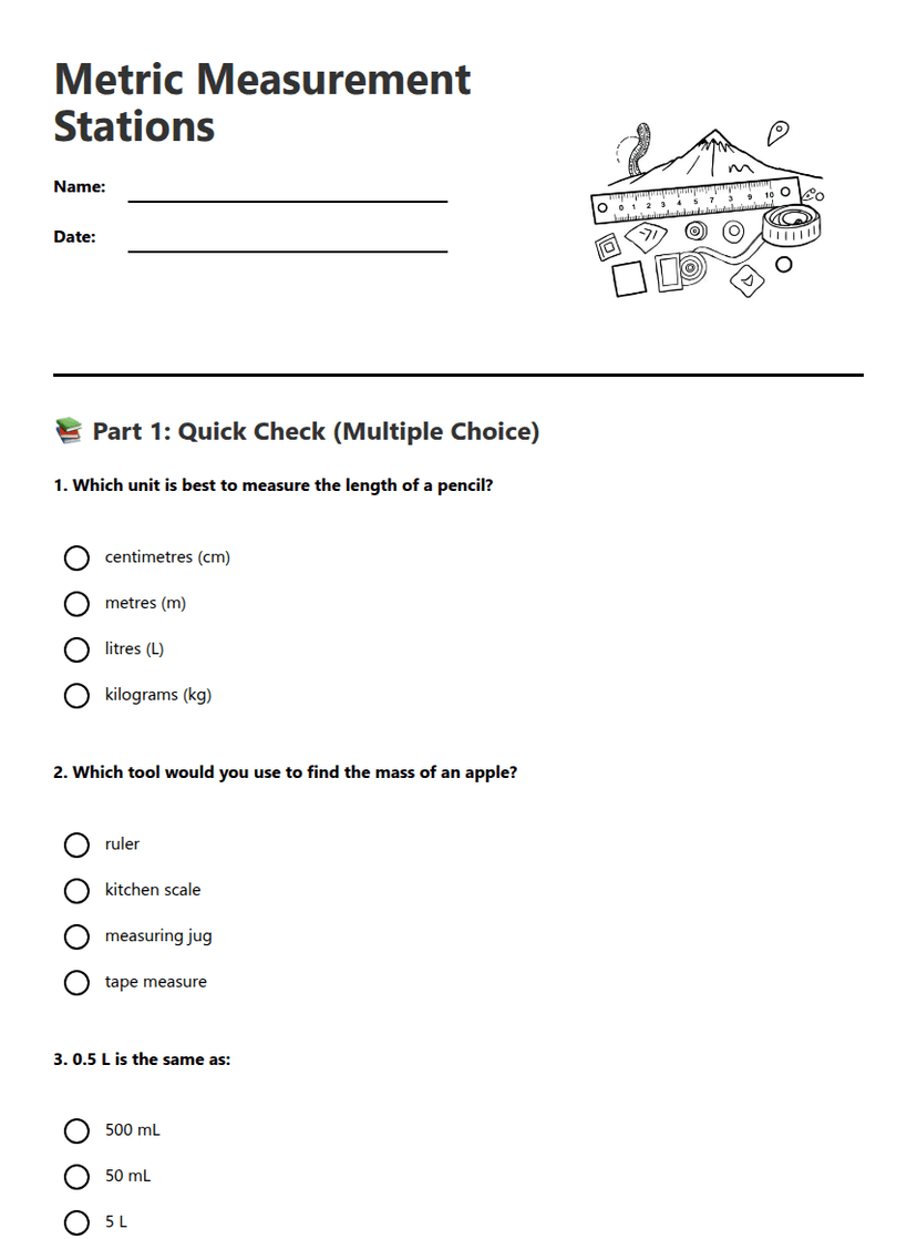 Metric Measurement Stations