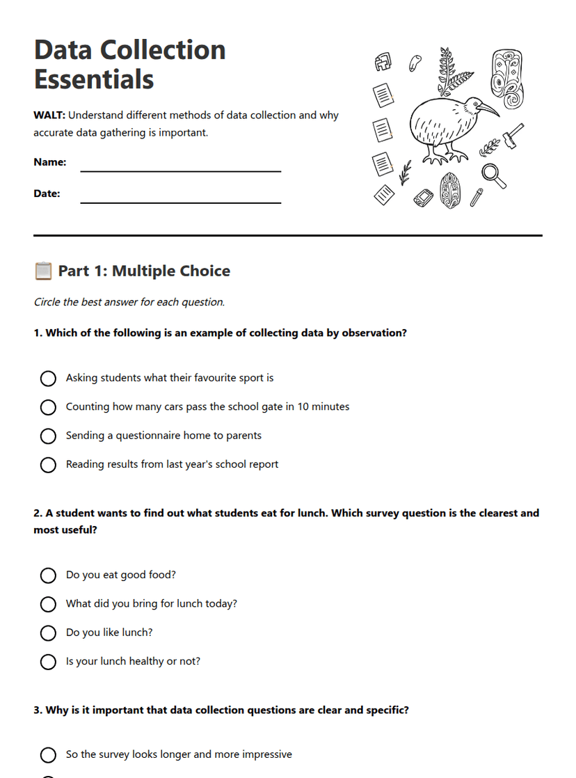 Data Collection Essentials