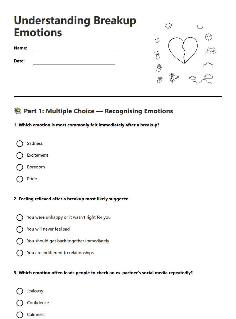 Understanding Breakup Emotions
