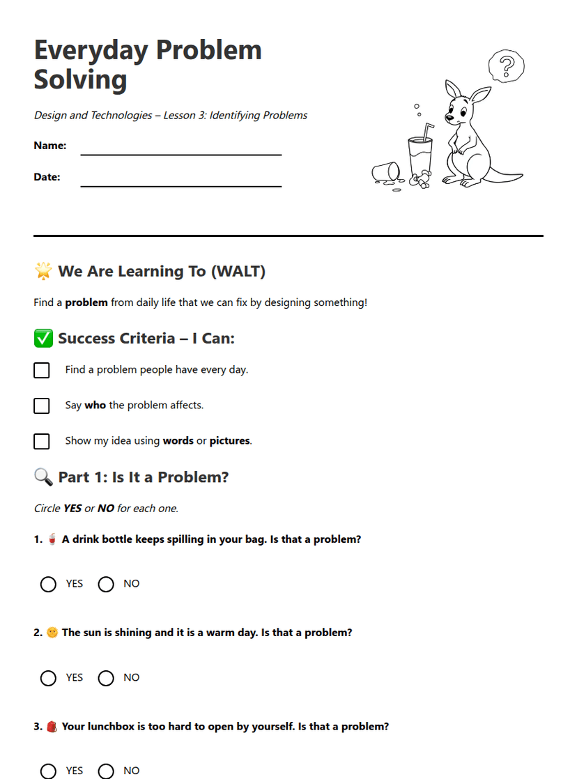 "Everyday Problem Solving"