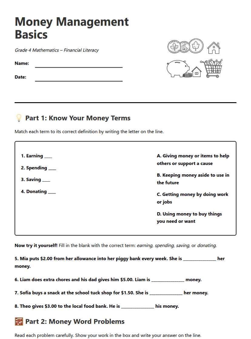 Money Management Basics