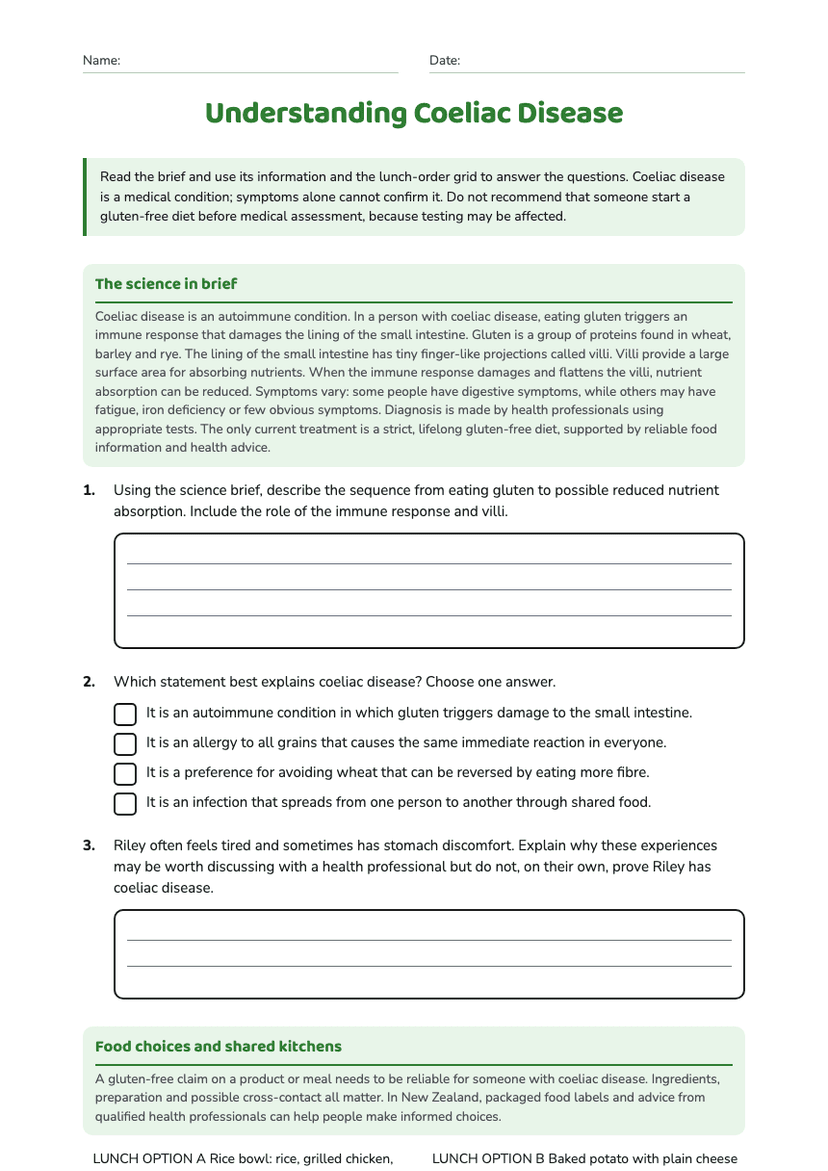 Understanding Coeliac Disease