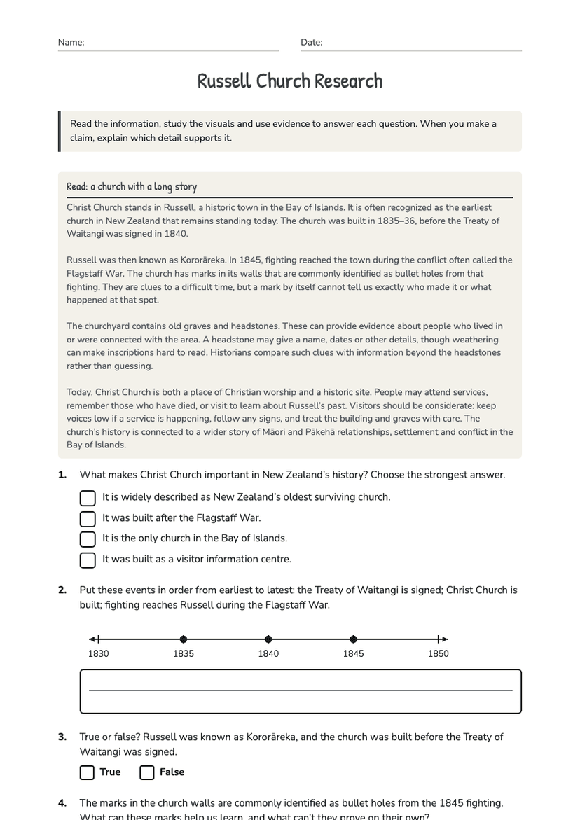 Russell Church Research
