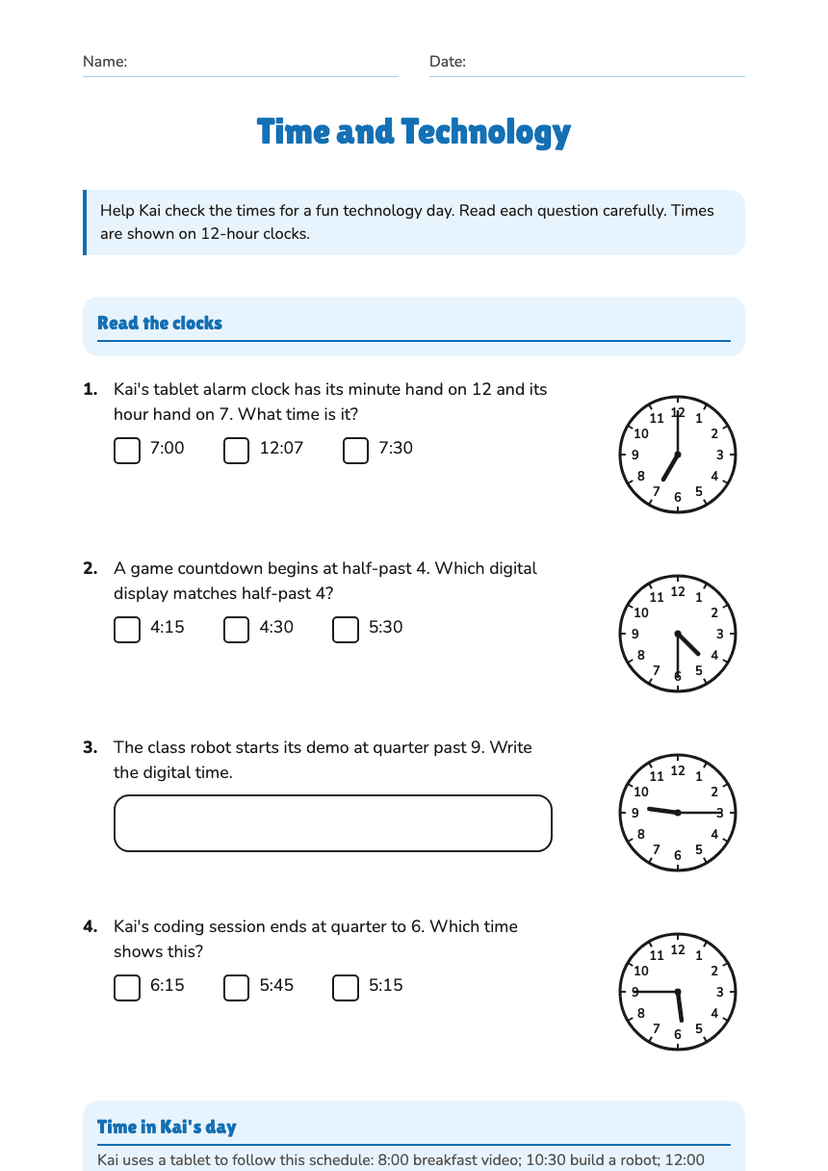 Time and Technology