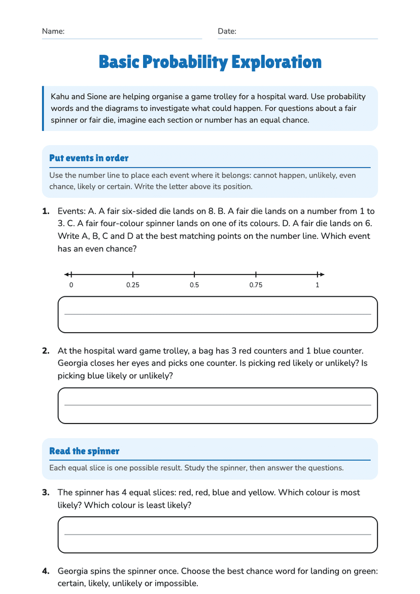 Basic Probability Exploration