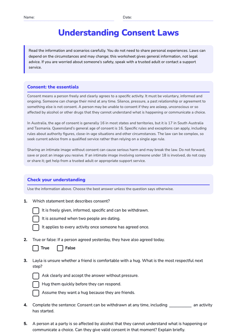 Understanding Consent Laws